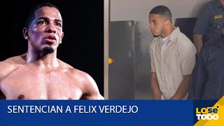 CONDENAN A DOS CADENAS PERPETUAS AL EX BOXEADORFELIX VERDEJO [upl. by Enicar899]