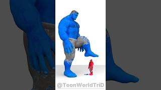 💥 Blue Hulk vs Red Hulk Who’s Stronger in a Stomp Battle 💥 gta [upl. by Pen359]