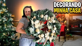 Decorando minha casa pro natal 🎄 TIREI TUDO DAS CAIXAS DA GARAGEM [upl. by Ardnaek]