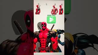 どれが正しいですか Deadpool X Lady Wolverine 一部66 marvel deadpoolxwolverine shorts [upl. by Aisak]