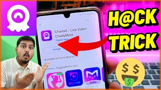 CHAMET  Free Coins 🤑 Unlimited  Chamet app free coins trick  Vidoe Dating App  CHAMET App [upl. by Diella99]