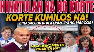 BREAKING NEWS Tumistig0 ang K0RTE Mga Dokoment0 Nilabas na Pamilyang Marc0s Hinat0Lan  REACT [upl. by Akinehs491]