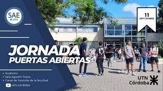 Auditorio  Jornada de Puertas Abiertas 2023  Estudiá en la UTN Córdoba [upl. by Maffa]