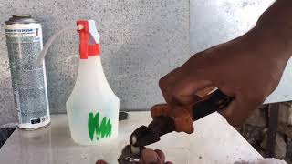 Aceitera casera hecha con un atomizador DIY🛢 motor oil 🛢 [upl. by Flip933]