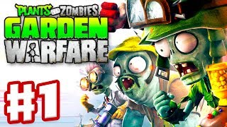 Plants vs Zombies Garden Warfare  Gameplay Walkthrough Part 1  Garden Ops Multiplayer Xbox One [upl. by Goodard]