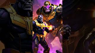 quotThanos vs Darkseid A clash of titans 💥 Infinity Gauntlet vs Omega Beamsquot🛡️🔥 shorts [upl. by Orpha102]