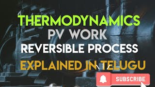 ThermodynamicsPV Work reversible process [upl. by Lirret]