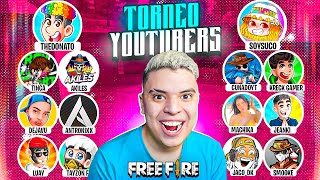 TORNEO DE YOUTUBERS 🔥 SUCO  TINCA  AKILES  DEJAVU  LUAY  ANTRONIXX  MACHIKA 🔥 SE MI DUO [upl. by Kacy]