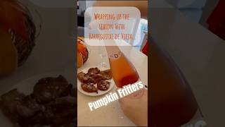 How to make Barriguitas de vieja  PUMPKIN FRITTERS Easy Recipe TutorialWrapping the season🎃Cheers [upl. by Lekcar490]