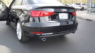 2015 Audi A3 Brilliant Black  STOCK 109843  Walk around [upl. by Nyltyak467]