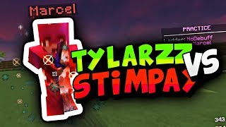 Stimpy vs Tylarzz 1 Year Later Build UHC amp PotPvP [upl. by Ahsuas]