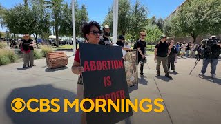 Arizona Senate repeals 1864 law that bans nearly all abortions [upl. by Nareht]