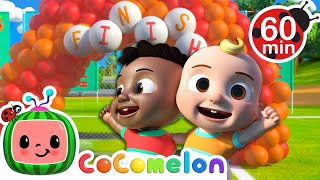 Field Day Song 🎶  Cocomelon 🐞 Preschool Learning  Moonbug Tiny TV [upl. by Znarf]