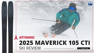 2025 Atomic Maverick 105 CTI Ski Review with SkiEssentialscom [upl. by Llennol]