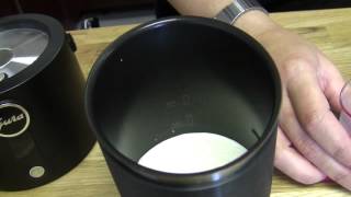 Crew Review Jura Automatic Milk Frother [upl. by Oreves]