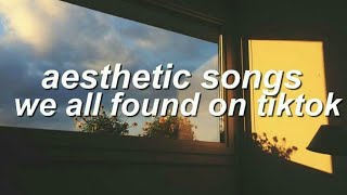 popular aesthetic songs that we all found from tiktok [upl. by Broeker]