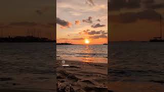 Sunset on Paros Greece paros greece sunset timelapse sunsettimelapse beachsunset beach reel [upl. by Steiner887]