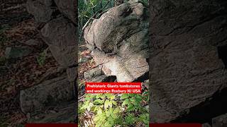 Prehistoric Giants headstone tombs and workings Roxbury NJ USA NationalTreasures [upl. by Fairfax]