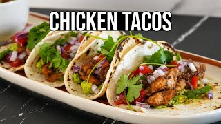 How to Make Delicious Chicken Fajita Tacos in Just 30 Minutes [upl. by Ehsiom]