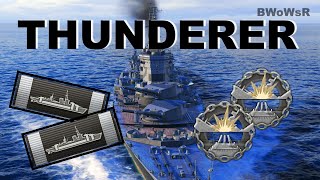 X THUNDERER  346K DMG  World of Warships [upl. by Supat]