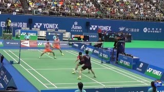 2015 대만배드민턴 준결승 유연성이용대vs푸하이펑장난 베스트랠리Taipei Badminton FuZhang vs Lee Yoo best rally [upl. by Clo]