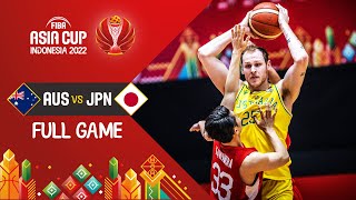 Australia 🇦🇺  Japan 🇯🇵  Quarter Final  Basketball Full Game  FIBAASIACUP 2022 [upl. by Syla]