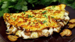 Köstliches Kartoffelgericht mit Pilzen Einfaches Rezept [upl. by Nehgam995]