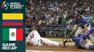 Colombia vs Mexico Game Highlights  2023 World Baseball Classic [upl. by Namrak506]