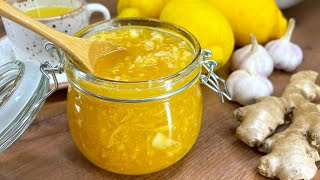 🍋🍯 Lemon ginger and turmeric I prepare this mixture for strong immunityfrom coldsfrom viruses [upl. by Rosemarie]