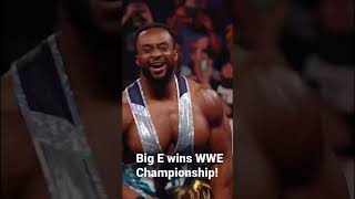 Big E wins WWE Championship Short [upl. by Eladroc]