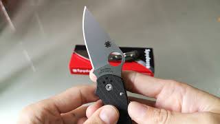 Spyderco Para 3  G10 Black  S45VN  Review [upl. by Katharina]