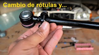 Cambiar rotulas direccion mercedes w116 [upl. by Ysnat]