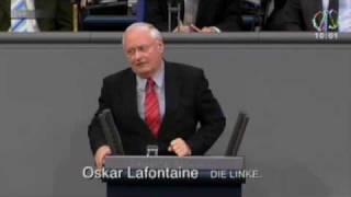 Oskar Lafontaine DIE LINKE Diese NATO lehnen wir ab [upl. by Knowle]