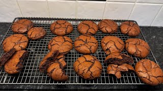 Gooey Chocolate Cookies  Kladdkaka Cookies [upl. by Paolina]