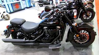 2014 Suzuki Boulevard C50 BOSS Walkaround  2014 Toronto Motorcyle Show [upl. by Asina928]