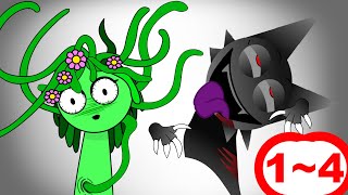 Incredibox Sprunki  VANERIA VS WENDA  CREEPY SPRUNKIES EP14 [upl. by Niamert]