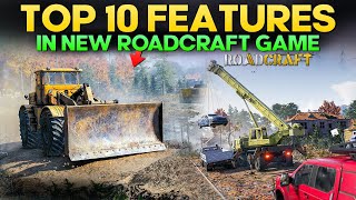 Top 10 Features of RoadCraft New Upcoming Game You Need to Know [upl. by Stan649]