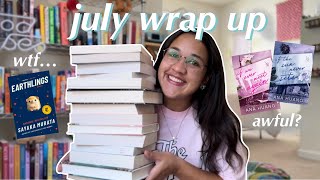 Lets talk about the 14 books I read in July🫶📚 July 2024 reading wrap up [upl. by Netsrek154]