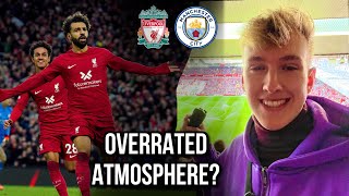 GERMAN Football Fan Experiences ANFIELD  Liverpool vs Man City [upl. by Haerr]