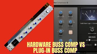 SSL Plugin Bus Compressor vs Audio Scapes Bus Compressor [upl. by Ethelbert]