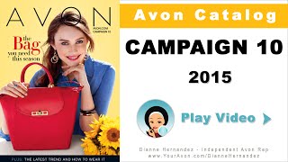 Avon Catalog Campaign 10 2015 [upl. by Aldarcy]