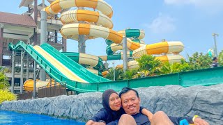 Hotel siap ada waterpark 😱 mmg berbaloi habis review amverton cove pualu careycuticutimalaysia [upl. by Olocin401]