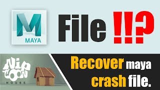 Recover maya crashes file in a easy way [upl. by Ideih539]