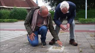 Stolpersteine Commandeursweg Bennekom [upl. by Yhpos]