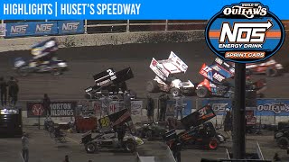 World of Outlaws NOS Energy Drink Sprint Cars Huset’s Speedway September 6 2020  HIGHLIGHTS [upl. by Marsh302]