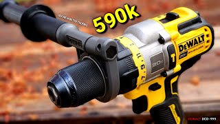 DEWALT DCD 999  Máy khoan pin  lực khủng nhất hiện tại của DEWALT  hệ pin 20v và 60v FLEXVOLT [upl. by Gabriello]