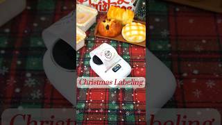 Label for Xmas withPhomemo LabelMaker M110 PhomemoFunMemo christmas christmaspacking packing [upl. by Compton]