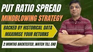 Ratio Put Spread Backed By Historical Data Excellent Strategy [upl. by Ynhoj405]