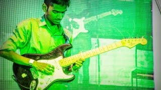 MAARI Theme Guitar Cover quotIMPROVISEDquot By SRI SLINGER [upl. by Ahar]