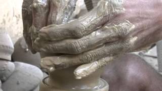 A Potter Kumhar Making a Pot Ghada with Clay Mud [upl. by Aneeram]